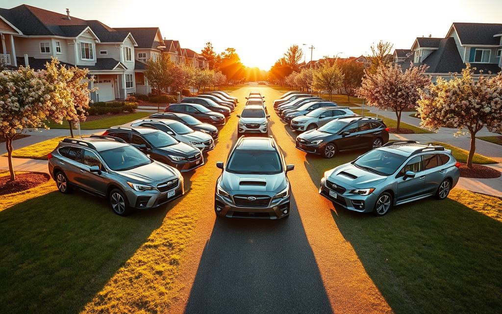 ADAS-equipped Subaru vehicles