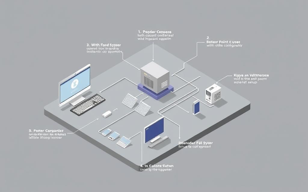 TurningPoint software setup diagram