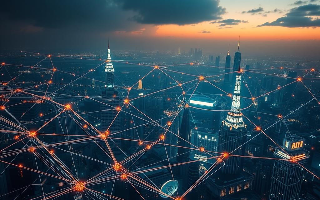 global digital communication network