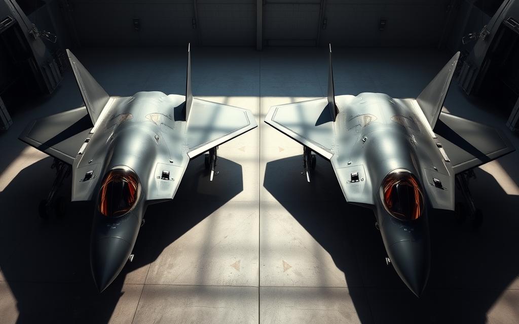 stealth fighter comparisons